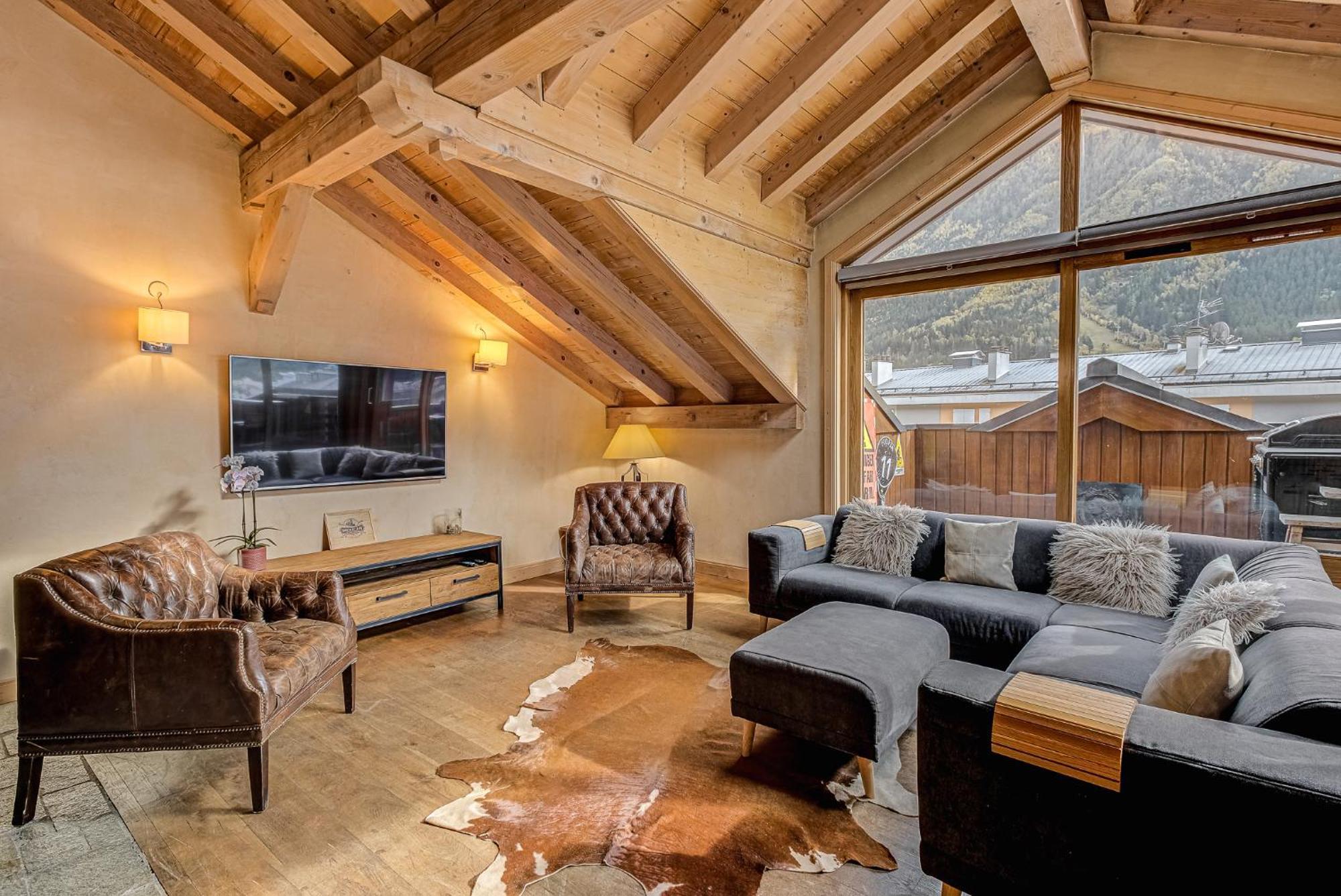 Apartment Longview - Alpes Travel - Central Chamonix - Sleeps 8 Exteriör bild